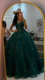 Classy Ball Gown Sweetheart Lilac Tulle Appliques Prom Dresses Party Dress Long Evening Dresses HZ0311