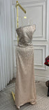 Modest Senior Prom Dresses High Schools Inspiration Mermaid Strapless Sequins Semi Formal Grad Long Prom Dress For Teens HZ0311