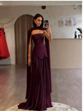 Attractive Yellow Prom Dresses Sheath Evening Gowns With Pearls Satin Formal Party Gowns HZ0311