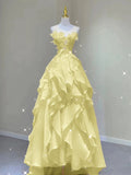 Pink princess evening dress, fairy party dress, girl¡¯s birthday flower dress, Sweet 16 Prom Dresses HZ0311