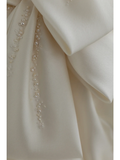 Women¡¯s Off The Shoulder Mermaid Bridal Wedding Dress With Pleated Floor Length Brides Gown for Bride HZ0311