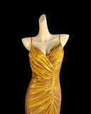 Modest Mermaid Spaghetti Strap Orange Satin Evening Dresses High School Teens Senior Night Dance Prom Outfits HZ0311