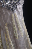 Vintage Prom Dresses 90s Formal A line Sweetheart Straps With Beadings Long Party Gowns Prom Dresses HZ0311
