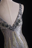 Vintage Prom Dresses 90s Formal A line Sweetheart Straps With Beadings Long Party Gowns Prom Dresses HZ0311