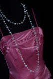 Simple Prom Dress Women Spaghetti Straps Pink A line Long Formal Dance Evening Party Gowns HZ0311