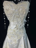 Rustic Long Wedding Gowns 70s Unique Dresses Mermaid Sweetheart Bohemian Style for Bride With Lace Corset Fitted Petite/Plus Size Bridal Gown HZ0311