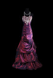 Vintage Prom Dresses 90s Formal Mermaid Sweetheart Grape Taffeta With Beadings Long Party Gowns Prom Dresses HZ0311