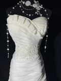 Princess Long Wedding Gowns 70s Unique Dresses Mermaid Sweetheart Bohemian Style for Bride With Lace Fitted Petite/Plus Size Bridal Dress HZ0311