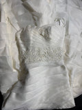 Princess Long Wedding Gowns 70s Unique Dresses Mermaid Sweetheart Bohemian Style for Bride With Lace Fitted Petite/Plus Size Bridal Dress HZ0311