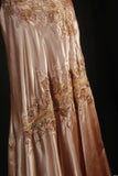Women's Cocktail Party Gowns Mermaid Halter Blush Pink Satin Long Graduation Dinner Outfits Prom Dresses HZ0311