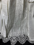 Vintage Long Wedding Gowns 1960s Dresses Ball Gown Sweetheart Style for Bride Satin With Pleated Train White Bridal Gown HZ0311