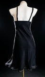 Vintage A Line Spaghetti Strap Little Black Dress Hoco Gowns Short Homecoming Dresses Hoco Gown HZ0311