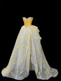 Classy Ball Gown 1950s Formal Sweetheart Sequins With Beads Slit Style Impress Long Prom Dresses Party Gowns HZ0311