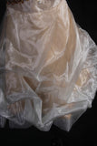 Chic Ball Gown One Shoulder Organza With Gold Sequins Short 16th Birthday Dress Homecoming Dresses Cocktail Gown HZ0311