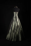Retro Ball Gowns Women's Cocktail Party Gowns Strapless With Beads Lace Cape Outfits 90s Long Graduation Dinner Outfits Prom Dresses HZ0311