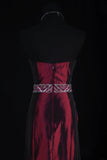 Retro Vintage 1960s Style Formal Mermaid Sweetheart Burgundy Wine Red With Beads Long Prom Dresses Party Formal Gowns HZ0311