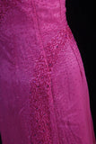 Vintage Prom Dresses Inspiration A Line Sweetheart Pink Semi Formal 90s Prom Dresses With Beads For Teenagers High Schools HZ0311