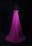 Vintage Prom Dresses Inspiration A Line Sweetheart Pink Semi Formal 90s Prom Dresses With Slit Beads For Teens High Schools HZ0311