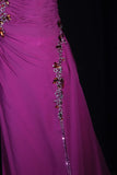 Vintage Prom Dresses Inspiration A Line Sweetheart Pink Semi Formal 90s Prom Dresses With Slit Beads For Teens High Schools HZ0311
