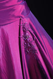 Vintage Ball Gowns Prom Dress Aesthetic Strapless Purple 1950s Style Impress Long Prom Dresses Party Formal Gowns HZ0311