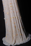 Vintage Prom Dresses Inspiration A Line Spaghetti Straps White Semi Formal 90s Prom Dresses With Beads For Teens High Schools HZ0311