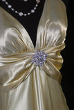 Simple Prom Dresses Aesthetic A line Halter Silk Satin With Beads Inspo Impress Long Party Semi Formal Gown For Senior Teens High Schools HZ0311