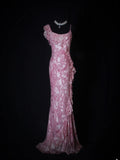 Vintage Prom Dresses Aesthetic Mermaid Pink Lace 2000s Semi Formal Inspo Impress Long Party Formal Gown For Teens High Schools HZ0311