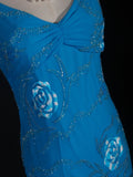 Vintage Mermaid Spaghetti Straps Irregular With Beads Embroidery Bodice Chiffon Prom Dresses Impress 20th Birthday Outfits Formal Gown HZ0311