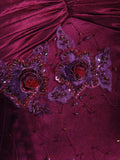 Retro Mermaid Spaghetti Straps Hot Pink Satin Tea Length 16th Birthday Dress Homecoming Dresses Cocktail Gown HZ0311