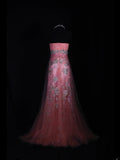 Vintage Mermaid Strapless Pink 1970s With Appliqued Beads Bodice Long Prom Dresses Inspo 19th Birthday Outfit Formal Gown HZ0311