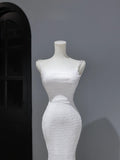 Simple Mermaid Spaghetti Strap Sequin Wedding Gown Style for Bride With Fitted Petite Plus Size Backless Bridal Dress HZ0311