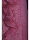 Retro 60s High Low Spaghetti Straps Pink Chiffon With Beads Prom Dresses Inspo 22th Birthday Outfit Formal Gown HZ0311