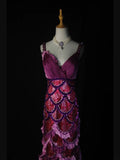 Vintage A Line 80s Sweetheart Lace Beads With Grape Beaded Long Prom Dresses Inspo Birthday Outfit Formal Gowns HZ0311