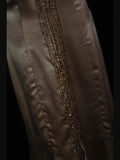 Vintage High Low 80s Spaghetti Straps Champagne Beads With Beaded Prom Dresses Inspo Birthday Outfit Formal Gowns HZ0311