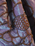 Retro 1950s A Line Spaghetti Straps Taffeta Grape Burgundy With Beads Long Prom Dresses Inspo 21st Birthday Outfit Formal Gown HZ0311