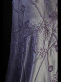 Retro 1950s Mermaid Spaghetti Straps Lilac Satin With Beads Long Prom Dresses Inspo 21st Birthday Outfit Formal Gown HZ0311