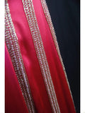 Vintage A Line Halter Hot Pink Satin 1950s With Beaded Bodice Long Prom Dresses Inspo Birthday Outfit Formal Dress For Women HZ0311