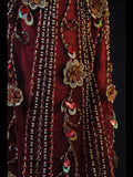 Vintage A Line Sweetheart Burgundy 80s With Beaded Appliqued Bodice Long Prom Max Dresses Inspo 18th Birthday Outfit Formal Dress For Women HZ0311
