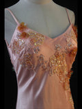 Vintage Mermaid Spaghetti Straps Blush Pink Lace 80s With Beads Appliques Long Prom Max Dresses Inspo 18th Birthday Outfit Formal Dress For Women HZ0311