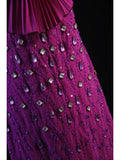 Vintage Mermaid Spaghetti Straps Fuchsia Chiffon 90s With Beadings Prom Max Dresses Inspo 19th Birthday Outfit Formal Dress For Women HZ0311