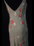 Vintage Sheath Spaghetti Straps Gray Chiffon 1950s Slim Prom Dresses Inspo 18th Birthday Outfit Formal Gown HZ0311