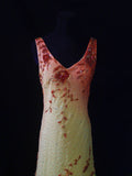 Vintage Mermaid V Neck Chiffon 70s With Beadings Yellow Prom Max Dresses Inspo 19th Birthday Outfit Formal Dress For Women HZ0311