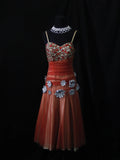Vintage A Line Spaghetti Straps Tulle With Beadings 16th Birthday Dress Homecoming Dresses Cocktail Gown HZ0311