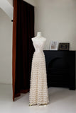 Whimsical A Line Strapless Fitted Long Lace Wedding Dress Bride Gowns Wedding Dresses HZ0311
