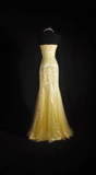 Vintage Mermaid Sweetheat Tulle Lace 80s Satin Inspiration Long Prom Dresses Evening Party Dress Prom Gowns HZ0311