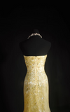 Vintage Mermaid Sweetheat Tulle Lace 80s Satin Inspiration Long Prom Dresses Evening Party Dress Prom Gowns HZ0311