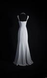Vintage Mermaid Sweetheat Silver Gray 80s Satin Inspiration Long Prom Dresses Evening Party Dress Prom Gowns HZ0311