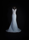 Retro Prom Dresses Mermaid Spaghetti Strap Light Sky Blue Chiffon Vintage Fashion Long Prom Dresses Party Gowns HZ0311