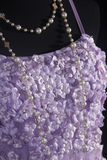 Retro Prom Dresses A Line Spaghetti Strap Lilac Tulle Vintage Fashion Long Prom Dresses Party Gowns HZ0311