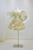 Luxury Ball Gown Sweetheart Green Lace Short 18th Birthday Dress Homecoming Dresses Cocktail Gown HZ0311